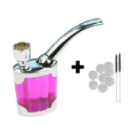 Complete set Cleanable Acrylic Smoking Pipe Fashion Microfilter Tobacco Pipe Circulation Reduce Tar Smoke filter Cigarette Tool - Image 8