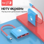 3 In 1 USB C HUB Type C to HDMI 4K with PD 100W Fast Charging USB 3.0 Docking Station for Switch MacBook Laptop Computer Phone - Image 10
