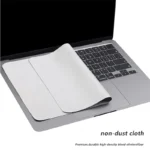 Ultra-Soft Microfiber Cleaning Cloths Notebook Screen Keyboard Protector For MacBook Pro 13-14/15-16 Inch
