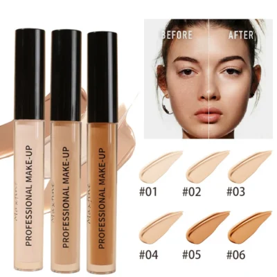 liquid matte concealer 6 shades high coverage
