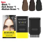 Hair Color Stick For Men & Women Quickly Covers Gray White Hair Concealer Waterproof Hairline Instant Covering Hair Dye Stick - Image 9