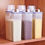 【Hot sales】Rice Storage Container 2KG with Measuring Cup & Lid - Image 3