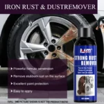 Rust Remover Spray,Dissolves Tire Rust,Protects Wheel Rims&Brake Drums,Ideal for Home Metal Surfaces,Kitchen Appliances,Car Care - Image 2