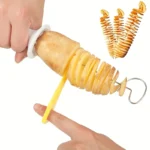 stainless steel spiralizer set 6pcs vegetable cutter