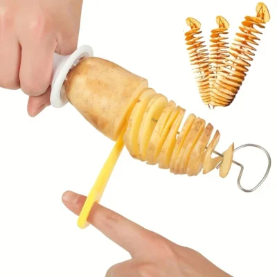 stainless steel spiralizer set 6pcs vegetable cutter