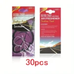 3-60pcs Car Air Freshener Natural Scented Tea Paper Auto Hanging Vanilla Perfume Fragrance Leaf Shape Car Accessories Interior - Image 13