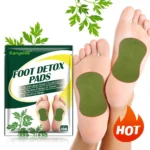 Detox Foot Patches Pads 12/24Pcs Natural Herbal Wormwood Artemisia Argyi Feet Body Toxins Cleansing Relieve Stress Help Sleeping - Image 2