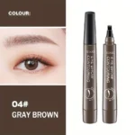 Waterproof Eyebrow Pen, Microblading Eyebrow Pencil With 4 Split Head, Natural Looking Brows Makeup ( 5 Colors) - Image 7