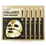 SADOER Golden Collagen Facial Masks Moisturizing Anti-Aging Anti Wrinkles Face Mask Sheet Collagen Masks Skin Care Product - Image 7