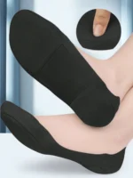 Women's Boat Socks for Plantar Fasciitis | Shock-Absorbing Insoles, Invisible Non-Slip Foot Pads for Comfortable Support - Image 8