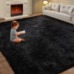 VIKAMA Tie-Dye Plush Carpet Living Room Decoration Soft Fluffy Home Mat Children's Room Baby Crawling Non-Slip Blanket - Image 14