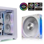 LDPCSJ PRISM 4 RS 12cm ARGB 4 Pin Computer Case Fan Quiet Cooling 12V Large Air Volume 1200RPM for Desktop Gaming PC Build - Image 2