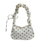 Fashion Grid Mini Handbags Adjustable Shoulder Strap Korean Hand-held Commuting Bag Single-shoulder Crossbody Bag Underarm Pouch - Image 10
