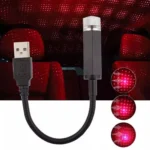 2X Romantic LED Starry Sky Night Light 5V USB Powered Galaxy Star Projector Lamp for Car Roof Room Ceiling Decor Plug and Play - Image 2
