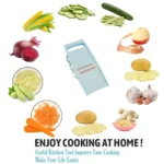 Vegetable Slicer 5-in-1 Adjustable Grater & Food Cutter - Image 5