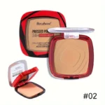 Matte Full Coverage Pressed Powder Foundation With Puff Applicator, 24H Fresh Wear Matte Weightless Finishing Powder Makeup - Image 10