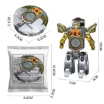 Robot Fidget Toy 360° Rotating Transforming Sensory Ball - Image 5