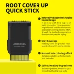 Hair Color Stick For Men & Women Quickly Covers Gray White Hair Concealer Waterproof Hairline Instant Covering Hair Dye Stick - Image 5