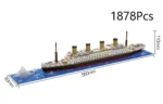 Titanic Building Block Model Micro Brick Cruise Ship Kit - Image 7