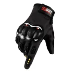 Full-finger Motorcycle Gloves Men Touch Screen Outdoor Off-road Sports Cycling Motorcycle Finger Gloves - Image 3