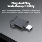 Type-C 2.0 Mini TF Card Reader External Storage Black Stretch for Memory Stick USB C 2.0 For Iphone 17 16 Mini TF Card Reader - Image 6