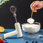 Wireless Electric Food Mixer 3-Speed Portable Egg Beater - Image 5
