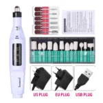 LULAA Portable Professional Electric Nail Drill Machine Manicure Tools Pedicure Drill Set Family Nail File Nail Drill Equipment - Image 25