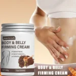 Caffeine Collagen Firming Cream - 100g, Contains Caffeine and Coconut Oil, Rich in Vitamin E, Fragrance-Free, Tightens and Lifts the Abdomen, Thighs, Buttocks, Arms, All Skin Types, Hypoallergenic, Whitening Effect - Image 5