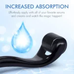 0.2-0.3mm Microneedle for Facial Body Hair Growth Derma Roller for Skin Beard 540 Needles Micro Face Roll Tool - Image 2