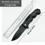 Portable Multifunctional Folding Survival Knife with Sharp Pocket Knife Suitable for Outdoor Camping and Wilderness Survival - Image 8