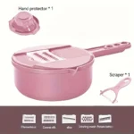9 in 1 Vegetable Cutter Multi-Functional Potatoes Manually Cut Shred Slicer Grater Kitchenware Acceesories Tools - Image 12