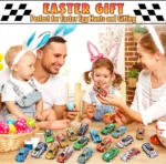 Mini Pull Back Cars 10-48PCS Kids Vehicle Toy Set with Storage Box - Image 2