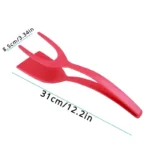 Kitchen Flip Tongs 2-in-1 Silicone Spatula & Turner - Image 6