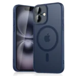 Luxury Magnetic Matte Translucent Armor Shockproof Case For iPhone 11 12 13 14 15 16 For Magsafe Wireless Charge Cover - Image 9
