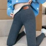 Women Thermal Leggings Winter Warm Sexy Elastic Translucent Pantyhose Female Fleece Thermal High Waist Slim Thicken Tight Pants - Image 20