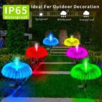1-10pcs 7Color Changing Outdoor Lamp Solar Jellyfish Lights Waterproof Pathway Lawn Garden Decor Lighting - Image 5