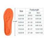 1/2/4pairs Latex Sport Insoles Soft High Elasticity Shoe Pads Orthotic Breathable Shock Absorption Cushion Arch Support Insole - Image 6