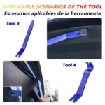iLMH Car Hand Tool Set Car Disassembly Tool Kit Stereo Repair DVD Repair Tool Dashboard Removal Tool Interior Plastic Trim Panel - Image 5