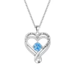 Elegant Style Heart shaped Pendant Necklace Hollow Design Mother's Day Gift Party Suitable for Best Friends Without Box - Image 20