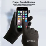 Winter Warm Gloves Touch Screen Windproof Cold-proof Cycling Gloves, Men's Women's Running, Hiking Skiing Gloves - Image 3