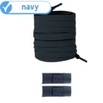 New Without Ties Elastic Laces No Tie Shoe Laces Press Lock Shoelaces Sneaker Kids Adult 8MM Widened Flat Shoelace for Shoes - Image 20