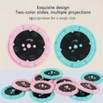 Kids Projection Flashlight 80 Patterns LED Bedtime Story Toy - Image 2