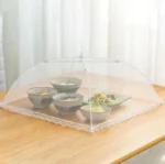 Foldable Food Mesh Cover Pop-Up Umbrella for Meals & Fruit - Image 2