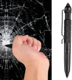 Military Tactical Pen, Professional Self Defense Pen, Emergency Glass Breaker Pen - Tungsten Steel, Writing Tool with 6 Refill - Image 2