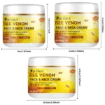 SUYARUN Bee Venom Collagen Anti-Aging Face YELLOW Cream | Firming Lifting Moisturizer | Wrinkle Reduction | 24H Hydration. - Image 4