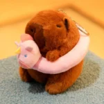 Cute Capybara Plush Toy Hoodie with Wings Simulation Doll Small Size Stuffed Animals Anime Fluffty Toy Birthday Party - Image 43