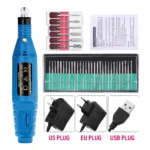 LULAA Portable Professional Electric Nail Drill Machine Manicure Tools Pedicure Drill Set Family Nail File Nail Drill Equipment - Image 28