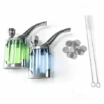 Complete set Cleanable Acrylic Smoking Pipe Fashion Microfilter Tobacco Pipe Circulation Reduce Tar Smoke filter Cigarette Tool - Image 20
