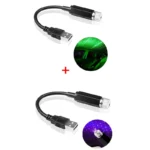 2X Romantic LED Starry Sky Night Light 5V USB Powered Galaxy Star Projector Lamp for Car Roof Room Ceiling Decor Plug and Play - Image 11