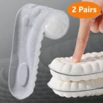1/2/4pairs Latex Sport Insoles Soft High Elasticity Shoe Pads Orthotic Breathable Shock Absorption Cushion Arch Support Insole - Image 9